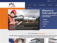 Tablet Screenshot of fuelslc.com